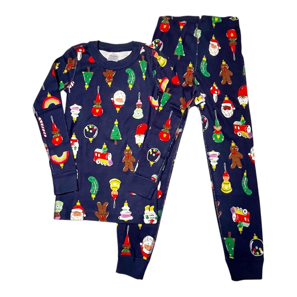 NWT Hanna Andersson Heirloom Ornaments Holiday PJs Size 5